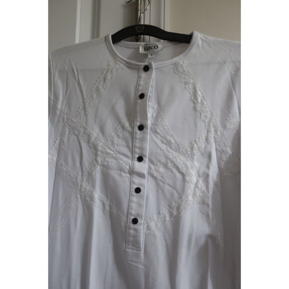 White Nightgown NWT Size Small Maxi - Picture 4 of 5